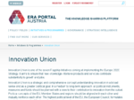 Innovation Union // ERA
