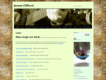 James Clifford | Singer-Songwriter