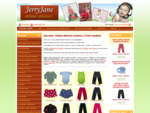 Dětské oblečení český výrobce Jerryjane, kojenecké body, pyžamo, tepláky