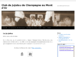 Club de Jujutsu de Champagne au Mont d039;Or | Association sportive loi 1901