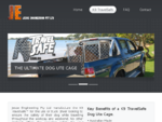Jesse Engineering Pty Ltd | K9 TravelSafe Dog Ute Cages