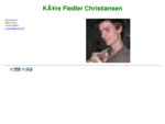 Kåre Fiedler Christiansen's homepage