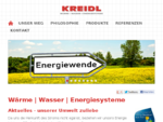 Kreidl Gesmbh & Co KG Sanitär Heizung Elektro Beratung Planung Fertigstellung Wartung und ...