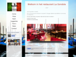 Welkom in het restaurant La Gondola | LA GONDOLA