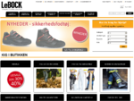 LeBOCK Webshop - Arbejdssko og sikkerhedssko - Køb billigt online