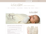 Lola and Ben® Organic Cotton and Merino Baby Sleeping Bags - By Lola Ben®