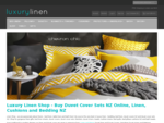 Luxury Linen - Duvet Cover Sets, Duvet Covers NZ , Bedding, Cushions and Homeware