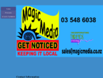 Contact Magic Media Embroidery, Screen Printing, Graphic Design and Promotional Products