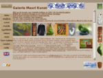 Galerie Matariki Maori kunst, schilderijen, houtsnijwerk, Bone Carvings, Jade Carvings uit Nieuw