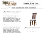 MEBLE-Miro. com. pl | krzesła | stoły | ławy | narożniki kuchenne | >>> O Firmie