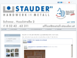 Metallbau Tirol | Schlosserei Tirol - Stauder KG