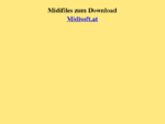 MIDIFiles MIDI-Dateien zum Online bestellen und zum Download