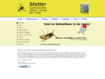 Matter Ongediertebestrijding houtworm - cursus mollenvangen - ratten - wespen