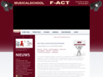 F-Act Musicalschool 'Leren door te doen, dat heeft effect'