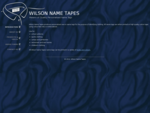 Wilson Name Tapes