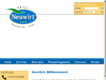 Hotel Neuwirt - Steinhaus - Urlaub im Ahrntal Suuml;dtirol - Restaurant Cafe