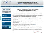 Nexus Interim Management AS - Danmarks bedste hoveder bull; 45 70 22 65 55