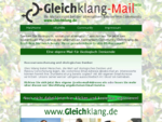 Gleichklang Webmail - AGB