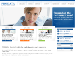 PRODATA GmbH -Service Provider für Marketing, Vertrieb und E-Commerce