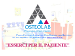 Poliambulatorio Osteolab - Ravenna - Fisiatria, Ortopedia, Fisioterapia, Tecar, Laser Terapia, O