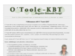 Oacute;Toole KBT - Kognitiv beteendeterapi i Gouml;teborg - Start