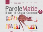 Parole Matte - Il sito di Chiara Carminati