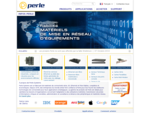 Perle | Solutions Série Ethernet, Ethernet Fibre et Connectivité