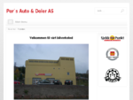 Hjem - Pers Auto og Deler AS