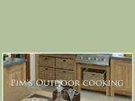 Pim's Outdoor cooking teakhouten buiten keukenmeubelen, BBQ's en kookapparatuur