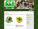 Ponyweek Heeten - 9 dagen vol feest! | Start | Startpagina