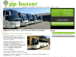 Bustransport af alle slags - turistbus - Grupper - Handicapkørsel - PP Busselskab ApS