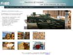 Impianti segheria PRIBO Equipment for saw mill Schnittholzproduction Trento riciclaggio legno