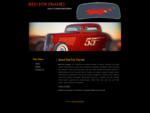RedFox Frames, Victoria, Australia. Custom hot rod windscreen frames made to order - Home Page
