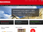 ROCKWOOL® Insulation, Stone Wool Thermal Insulation | ROCKWOOL® Ltd.