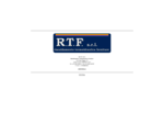 www. rtfsrl. it R. T. F. srl Riscaldamento Termoidraulica Forniture