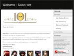 Welcome - Salon 101