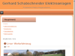 Gerhard Schabschneider Elektro und Erdarbeiten