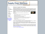 Supply Chain Solutions Supply Chain Management