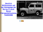 Homepage der Series 2 Land-Rover 144002080
