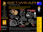 Gloves, riggers gloves, radio pouches, bags, belts, make-up and hair bags and aprons - Setwear