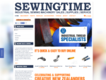 Industrial Sewing Machines | Sewing Machine Repairs | Juki | Siruba NZ - Sewingtime NZ Ltd - Tel