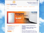 Solar Hydronics - Co2 Heat Pumps, Hydronic Heating Equipment Supplies, Panel Radiators, Slab H