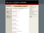 MP3 ke stažení zdarma - www. SosejMp3. cz