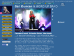 Gail Duncan & WORD UP SOULBAND - Funk & Soul, Live-Party-Band - Dinnermusik - Dance - Gospel - Acape