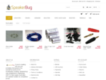 SpeakerBug, capacitors, inductors, resistors, crossover parts, speaker supplies