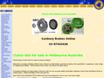 Clutch Kits Australia , Performance Clutch Brake ,
