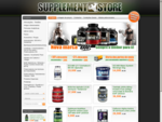 SupplementStore - Suplementos - Promoções - Nutrição desportiva, musculação, culturismo