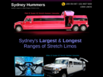 Sydney Hummers - Stretch Hummers Hire, Hummer Limos Sydney, Stretch Hummer Limousine Sydney