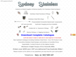 Sydney Stainless - Wholesalers Retailers of Quality Stainless Steel Hardware