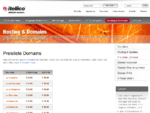 Preisliste Domains :: Webhosting & Domains mit Providerwechsel ❘ itellico